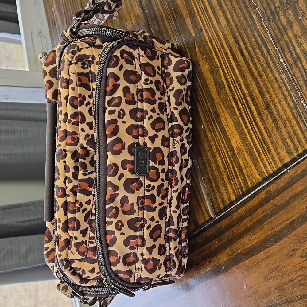 Luggage crossbody bag